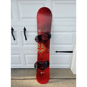 K2 LUNA SNOWBOARD SIZE 151 CM WITH BURTON BINDINGS